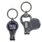 NFL - New York Giants Nail Care/Bottle Opener Key Chain-Key Chains,3 in 1 Key Chains,NFL 3 in 1 Key Chains-JadeMoghul Inc.