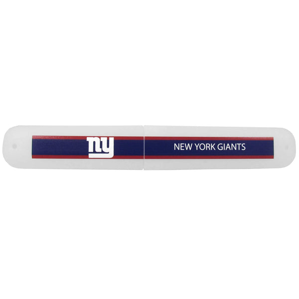 NFL - New York Giants Travel Toothbrush Case-Other Cool Stuff,NFL Other Cool Stuff,,NFL Toothbrushes,Toothbrush Travel Cases-JadeMoghul Inc.