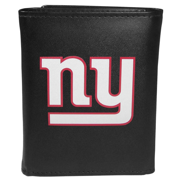 NFL - New York Giants Tri-fold Wallet Large Logo-Wallets & Checkbook Covers,NFL Wallets,New York Giants Wallets-JadeMoghul Inc.