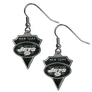 NFL - New York Jets Classic Dangle Earrings-Jewelry & Accessories,Bracelets,Dangle Earrings,Classic Dangle Earrings,NFL Classic Dangle Earrings-JadeMoghul Inc.