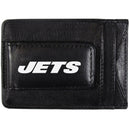 NFL - New York Jets Logo Leather Cash and Cardholder-Wallets & Checkbook Covers,NFL Wallets,New York Jets Wallets-JadeMoghul Inc.