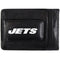 NFL - New York Jets Logo Leather Cash and Cardholder-Wallets & Checkbook Covers,NFL Wallets,New York Jets Wallets-JadeMoghul Inc.