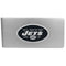 NFL - New York Jets Logo Money Clip-Wallets & Checkbook Covers,NFL Wallets,New York Jets Wallets-JadeMoghul Inc.