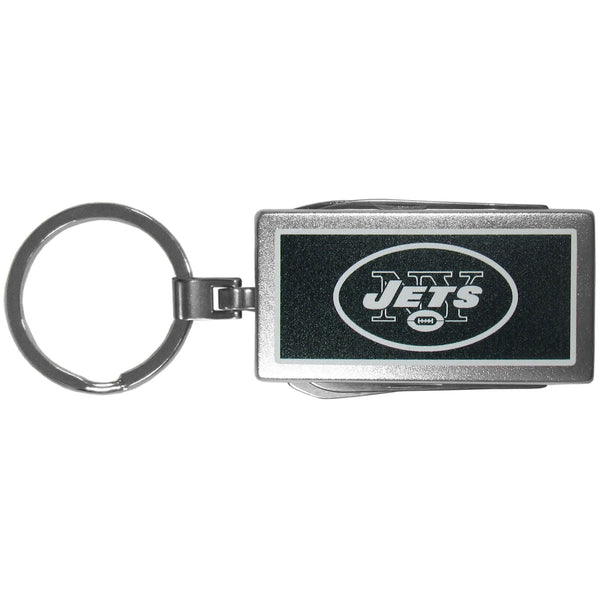 NFL - New York Jets Multi-tool Key Chain, Logo-Key Chains,NFL Key Chains,New York Jets Key Chains-JadeMoghul Inc.