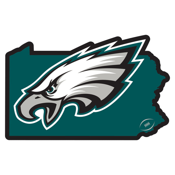 NFL - Philadelphia Eagles Home State 11 Inch Magnet-Automotive Accessories,Magnets,Home State Magnets,NFL Home State Magnets-JadeMoghul Inc.