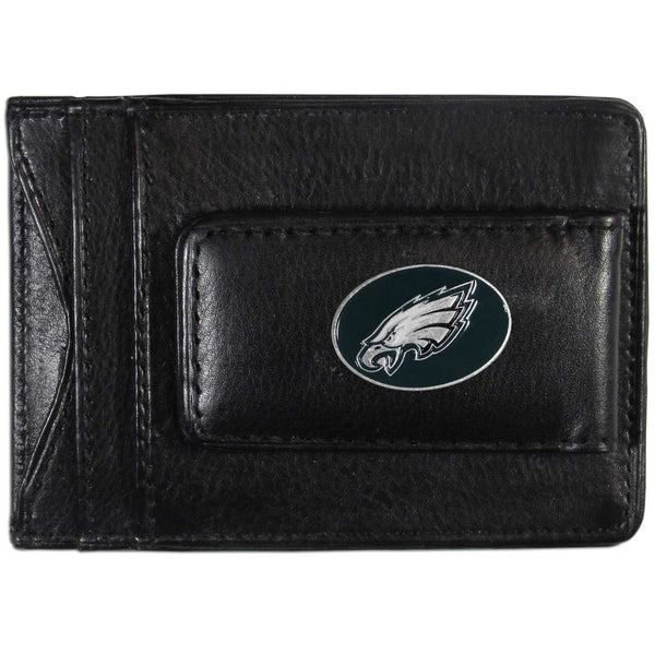 NFL - Philadelphia Eagles Leather Cash & Cardholder-Wallets & Checkbook Covers,Cash & Cardholders,NFL Cash & Cardholders-JadeMoghul Inc.