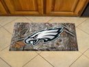 Outdoor Welcome Mats NFL Philadelphia Eagles Scraper Mat 19"x30" Camo