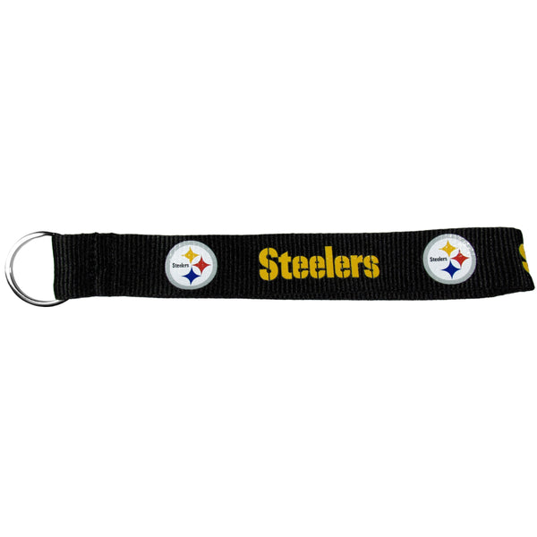NFL - Pittsburgh Steelers Lanyard Key Chain-Key Chains,Lanyard Key Chains,NFL Lanyard Key Chains-JadeMoghul Inc.