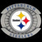 NFL - Pittsburgh Steelers Oversized Belt Buckle-Jewelry & Accessories,Belt Buckles,Over-sized Belt Buckles,NFL Over-sized Belt Buckles-JadeMoghul Inc.