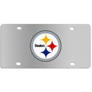 NFL - Pittsburgh Steelers Steel License Plate Wall Plaque-Automotive Accessories,License Plates,Steel License Plates,NFL Steel License Plates-JadeMoghul Inc.
