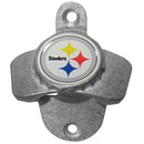 NFL - Pittsburgh Steelers Wall Mounted Bottle Opener-Home & Office,Wall Mounted Bottle Openers,NFL Wall Mounted Bottle Openers-JadeMoghul Inc.