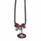 NFL - San Francisco 49ers Euro Bead Necklace-Jewelry & Accessories,Necklaces,Euro Bead Necklaces,NFL Euro Bead Necklaces-JadeMoghul Inc.