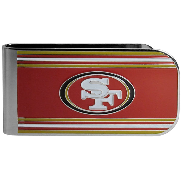 NFL - San Francisco 49ers MVP Money Clip-Wallets & Checkbook Covers,NFL Wallets,San Francisco 49ers Wallets-JadeMoghul Inc.