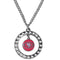 NFL - San Francisco 49ers Rhinestone Hoop Necklace-Jewelry & Accessories,Necklaces,Rhinestone Hoop Necklaces,NFL Rhinestone Hoop Necklaces-JadeMoghul Inc.