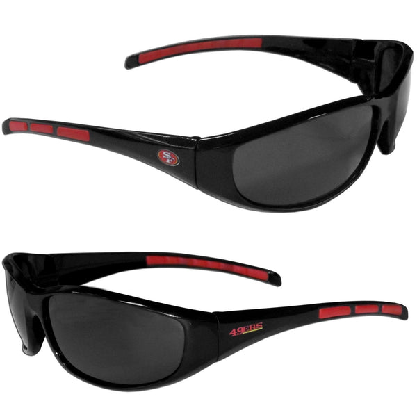 NFL - San Francisco 49ers Wrap Sunglasses-Sunglasses, Eyewear & Accessories,Sunglasses,Wrap Sunglasses,NFL Wrap Sunglasses-JadeMoghul Inc.