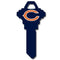 NFL - Schlage NFL Key - Chicago Bears-Home & Office,House Keys,NFL House Keys-JadeMoghul Inc.