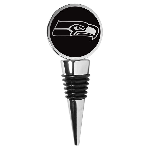 NFL - Seattle Seahawks Wine Stopper-Tailgating & BBQ Accessories,Wine Accessories,Wine Stopper,NFL Wine Stopper-JadeMoghul Inc.