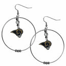 NFL - St. Louis Rams 2 Inch Hoop Earrings-Jewelry & Accessories,Earrings,2 inch Hoop Earrings,NFL Hoop Earrings-JadeMoghul Inc.