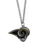 NFL - St. Louis Rams Chain Necklace with Small Charm-Jewelry & Accessories,Necklaces,Chain Necklaces,NFL Chain Necklaces-JadeMoghul Inc.