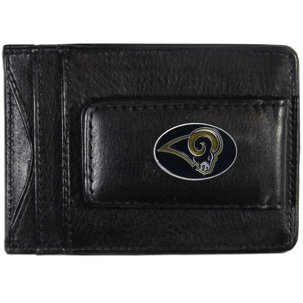 NFL - St. Louis Rams Leather Cash & Cardholder-Wallets & Checkbook Covers,Cash & Cardholders,NFL Cash & Cardholders-JadeMoghul Inc.
