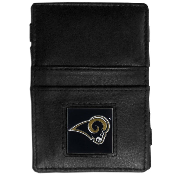 NFL - St. Louis Rams Leather Jacob's Ladder Wallet-Wallets & Checkbook Covers,Jacob's Ladder Wallets,NFL Jacob's Ladder Wallets-JadeMoghul Inc.