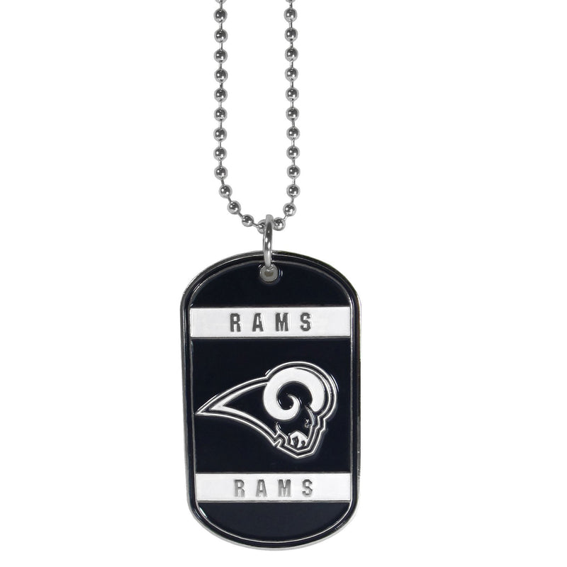 NFL - St. Louis Rams Tag Necklace-Jewelry & Accessories,Necklaces,Tag Necklaces,NFL Tag Necklaces-JadeMoghul Inc.