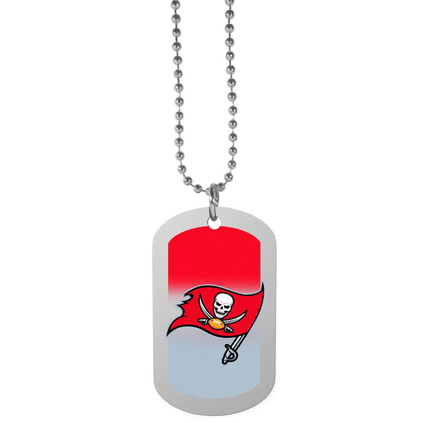 NFL - Tampa Bay Buccaneers Team Tag Necklace-Jewelry & Accessories,NFL Jewelry,NFL Bracelets,Team Tag Necklaces-JadeMoghul Inc.