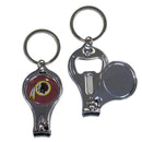 NFL - Washington Redskins Nail Care/Bottle Opener Key Chain-Key Chains,3 in 1 Key Chains,NFL 3 in 1 Key Chains-JadeMoghul Inc.