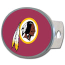 NFL - Washington Redskins Oval Metal Hitch Cover Class II and III-Automotive Accessories,NFL Automotive Accessories,Washington Redskins Automotive Accessories-JadeMoghul Inc.