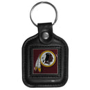NFL - Washington Redskins Square Leatherette Key Chain-Key Chains,Leatherette Key Chains,NFL Leatherette Key Chains-JadeMoghul Inc.