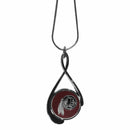 NFL - Washington Redskins Tear Drop Necklace-Jewelry & Accessories,Necklaces,Tear Drop Necklaces,NFL Tear Drop Necklaces-JadeMoghul Inc.