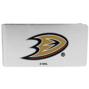 NHL - Anaheim Ducks Logo Money Clip-Wallets & Checkbook Covers,NHL Wallets,Anaheim Ducks Wallets-JadeMoghul Inc.