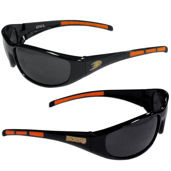 NHL - Anaheim Ducks Wrap Sunglasses-Sunglasses, Eyewear & Accessories,Sunglasses,Wrap Sunglasses,NHL Wrap Sunglasses-JadeMoghul Inc.