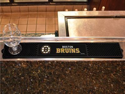 BBQ Store NHL Boston Bruins Drink Tailgate Mat 3.25"x24"