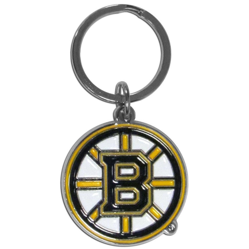 NHL - Boston Bruins Enameled Key Chain-Key Chains,Chrome and Enameled Key Chains,NHL Chrome and Enameled Key Chains-JadeMoghul Inc.
