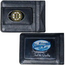 NHL - Boston Bruins Leather Cash & Cardholder-Wallets & Checkbook Covers,Cash & Cardholders,NHL Cash & Cardholders-JadeMoghul Inc.