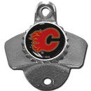 NHL - Calgary Flames Wall Mounted Bottle Opener-Home & Office,Wall Mounted Bottle Openers,NHL Wall Mounted Bottle Openers-JadeMoghul Inc.