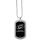 NHL - Carolina Hurricanes Chrome Tag Necklace-Jewelry & Accessories,Necklaces,Chrome Tag Necklaces,NHL Chrome Tag Necklaces-JadeMoghul Inc.