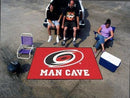 Indoor Outdoor Rugs NHL Carolina Hurricanes Man Cave UltiMat 5'x8' Rug