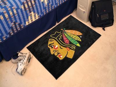 Indoor Outdoor Rugs NHL Chicago Blackhawks Starter Mat