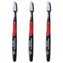 NHL - Chicago Blackhawks Toothbrush Set of 3-Home & Office,NHL Home & Office,Chicago Blackhawks Home & Office-JadeMoghul Inc.