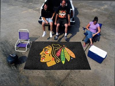 Indoor Outdoor Rugs NHL Chicago Blackhawks Ulti-Mat