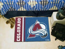 Area Rugs NHL Colorado Avalanche Uniform Starter Rug 19"x30"