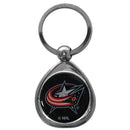 NHL - Columbus Blue Jackets Chrome Key Chain-Key Chains,Chrome Key Chains,NHL Chrome Key Chains-JadeMoghul Inc.