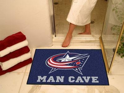 Floor Mats NHL Columbus Blue Jackets Man Cave All-Star Mat 33.75"x42.5"