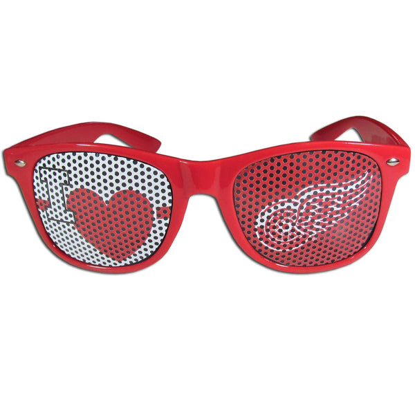 NHL - Detroit Red Wings I Heart Game Day Shades-Sunglasses, Eyewear & Accessories,Sunglasses,Game Day Shades,I Heart Game Day Shades,NHL I Heart Game Day Shades-JadeMoghul Inc.