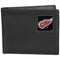 NHL - Detroit Red Wings Leather Bi-fold Wallet Packaged in Gift Box-Wallets & Checkbook Covers,Bi-fold Wallets,Gift Box Packaging,NHL Bi-fold Wallets-JadeMoghul Inc.
