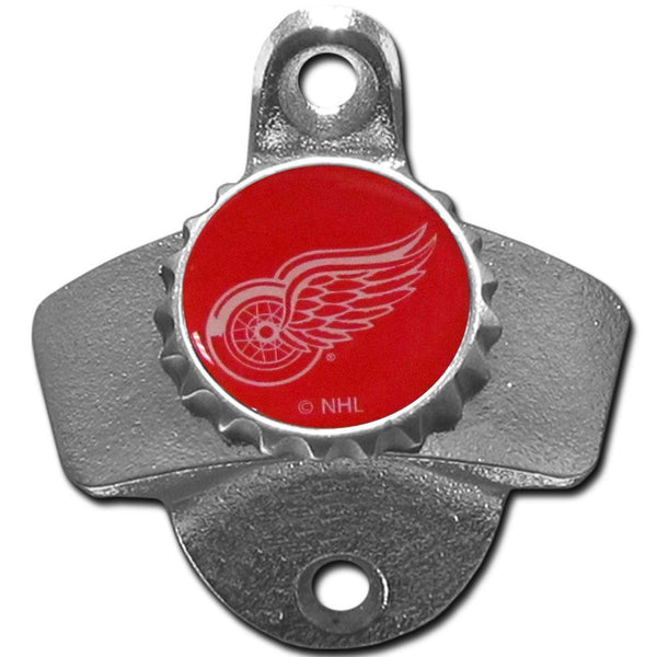 NHL - Detroit Red Wings Wall Mounted Bottle Opener-Home & Office,Wall Mounted Bottle Openers,NHL Wall Mounted Bottle Openers-JadeMoghul Inc.