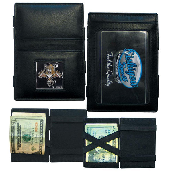 NHL - Florida Panthers Leather Jacob's Ladder Wallet-Wallets & Checkbook Covers,Jacob's Ladder Wallets,NHL Jacob's Ladder Wallets-JadeMoghul Inc.