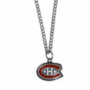 NHL - Montreal Canadiens Chain Necklace with Small Charm-Jewelry & Accessories,Necklaces,Chain Necklaces,NHL Chain Necklaces-JadeMoghul Inc.